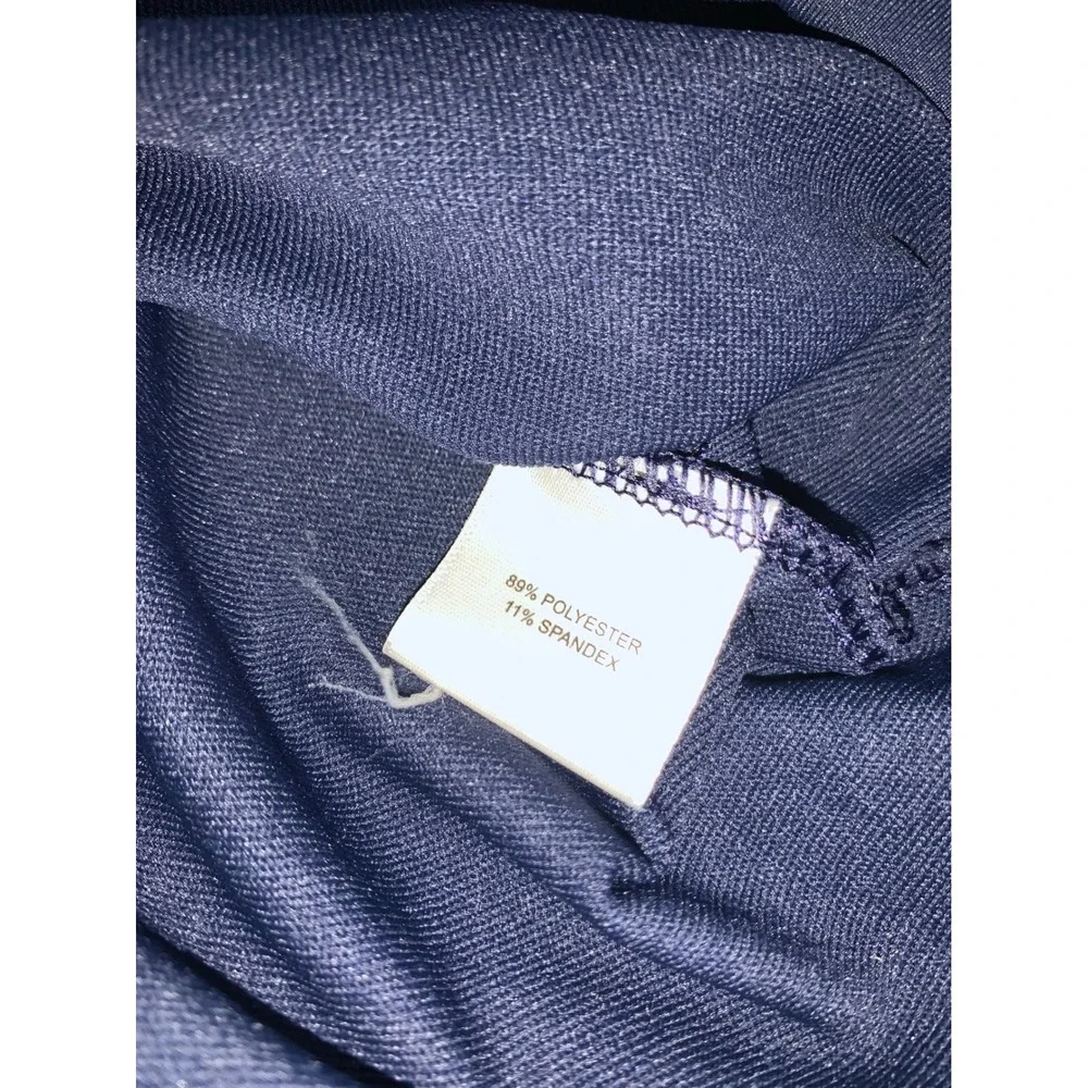Peter Millar Mens XL 123rd US Open LACC 1/4 Zip Pullover Navy Blue Golf Sweater